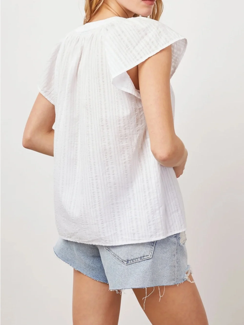 Rails White Alena Organic Cotton Top - Picture 2 of 8